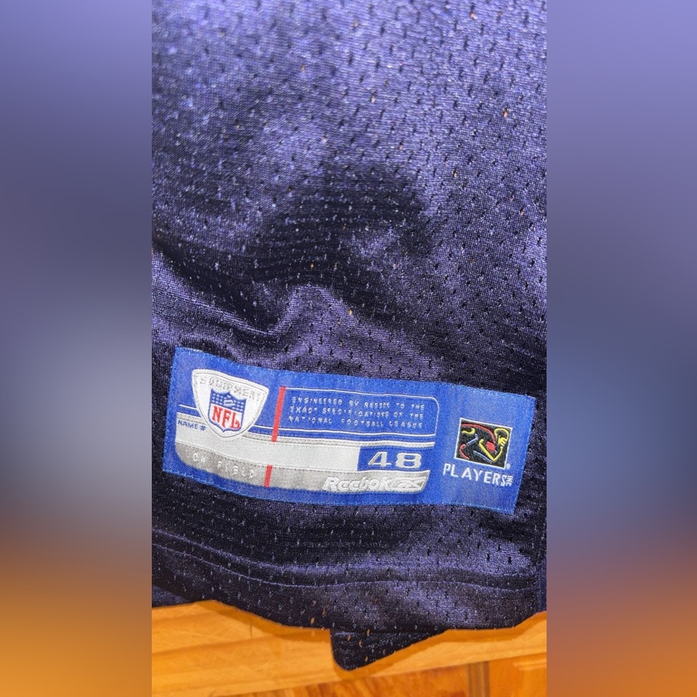 Official NFL Stitched Baltimore Ravens Ed Reed Jersey. - Picture 8 of 8